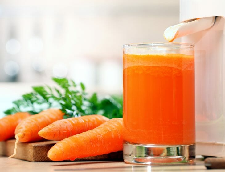 Морковный сок без мякоти