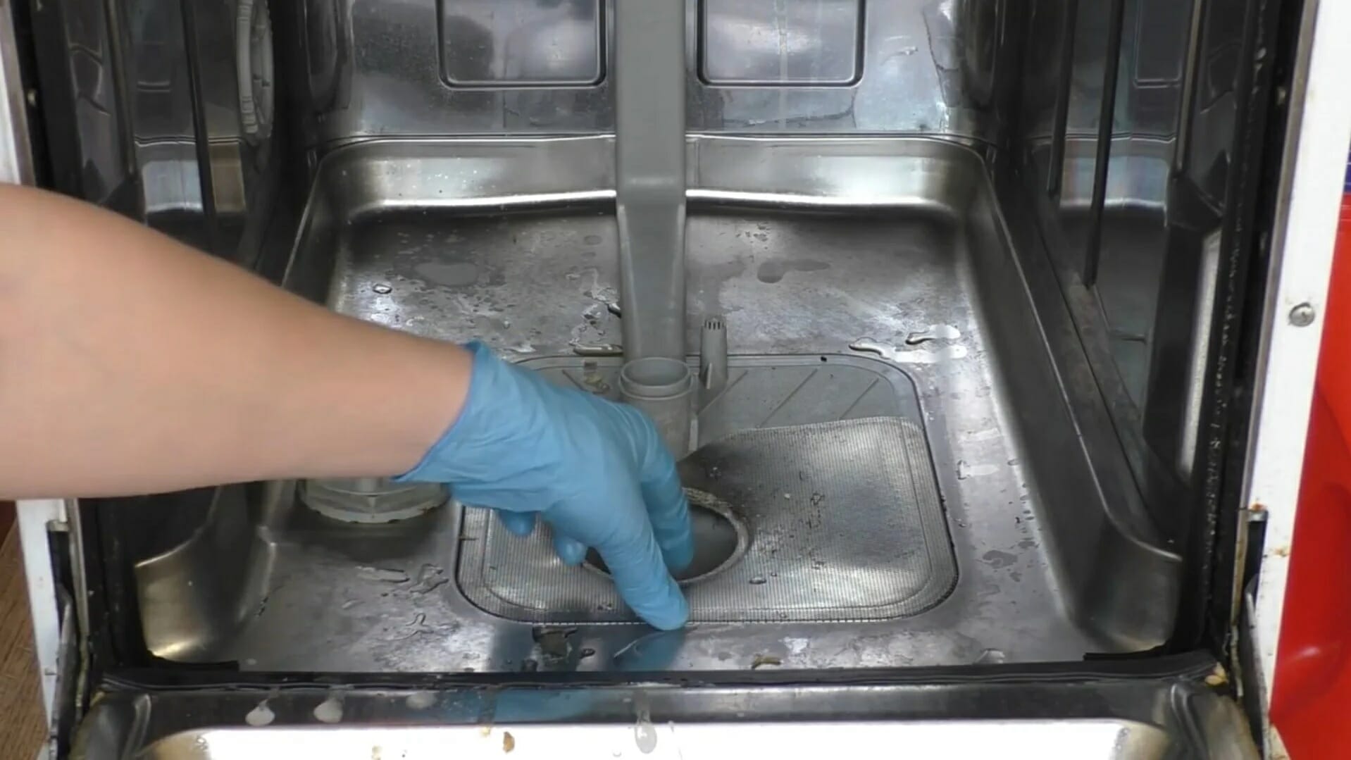 Как снять крышку с посудомоечной машины hansa под столешницу