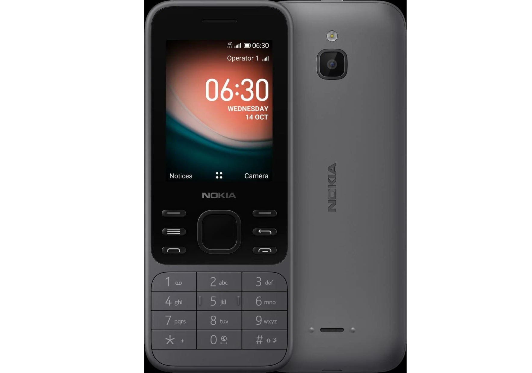 Телефон Nokia 6300 4G, Dual nano SIM