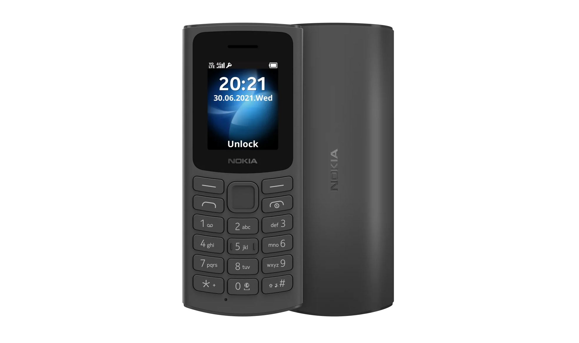 Телефон Nokia 105 4G DS 2021